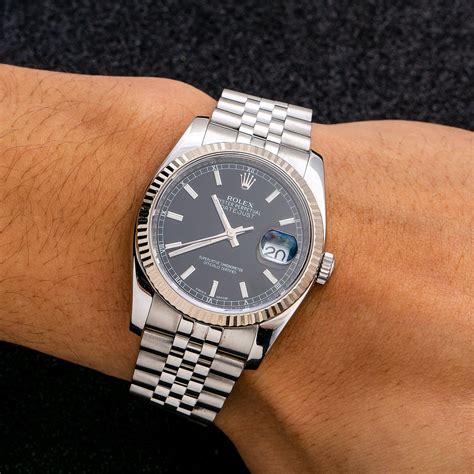 rolex datejust 2017 black dial|rolex datejust 36mm black dial.